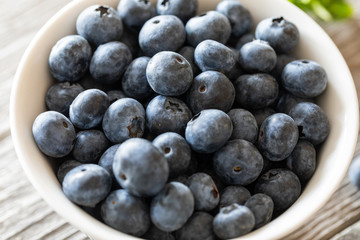 blueberries in a bowl