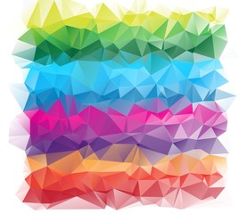 abstract triangular low poly mosaic shapes background