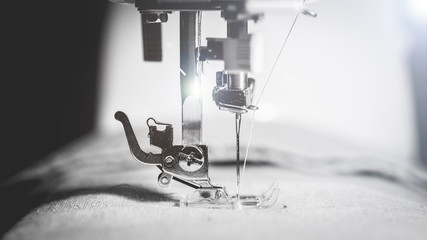 Presser foot of a sewing machine