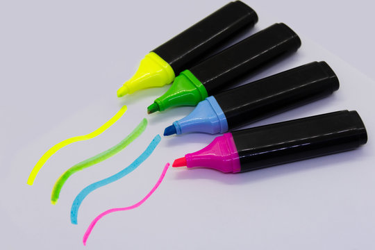 marcadores de color