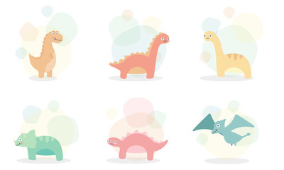 Cute Dinosaur Backgrounds © Diana Bedoya