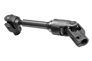 Shaft assy, steering intermediate on a white background