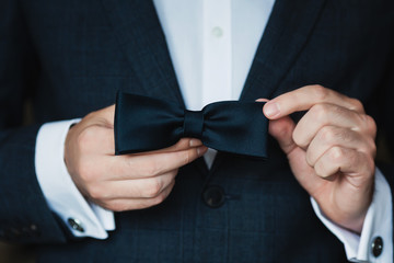 man with bow tie