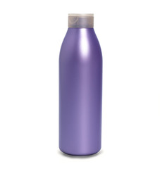 Plastic bottle on a white background for use in cosmetology. Packaging for cream, shampoo, lotion.