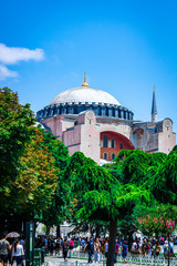 Fototapeta na wymiar a mosque in Istanbul-Terkey