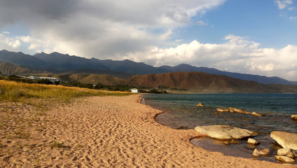 lake in the mountains