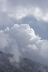 Puffy Cumulus Stormy Clouds 