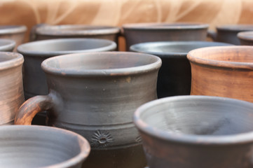 clay pots