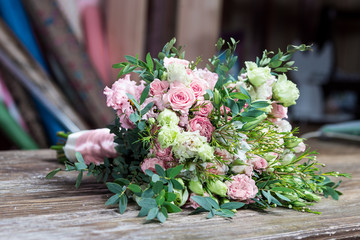wedding bouquet of flowers