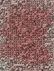 Abstract background, creative halftone patterns, geometric gradient texture. Minimal design template. Bright colours. Set of modern cover templates.