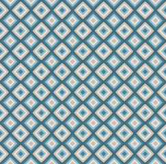 Geometric pattern with hand-drawn square shapes. Abstract seamless background. Seamless vector pattern.
