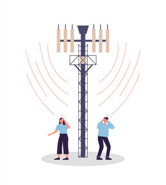 People In Danger Of 5g Tower Radiation Wave