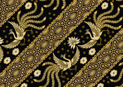 Indonesian batik patterns, Batik is a technique of wax-resist dyeing applied to whole cloth, or cloth made using this technique originated from Indonesia