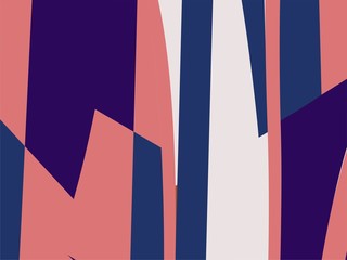 Fototapeta premium Beautiful of Colorful Art Purple, Blue and Pink, Abstract Modern Shape. Image for Background or Wallpaper