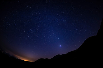 久住高原の星空