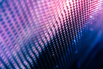 CloseUp LED blurred screen. LED soft focus background. abstract background ideal for design.
