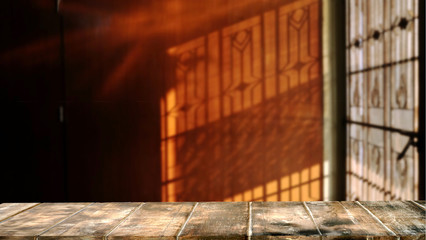  mockup background  Asia retro style 