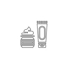 cream icon vector illustration design