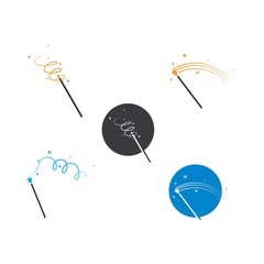 wand magic  vector icon illustration design