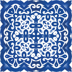 Ceramic tiles azulejo portugal.