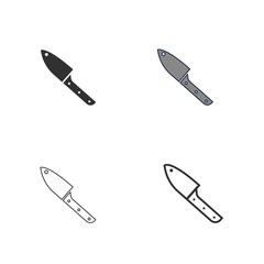 knife icon vector illustration design