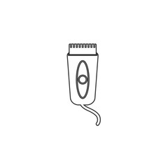 shaving machine icon vector illustration design