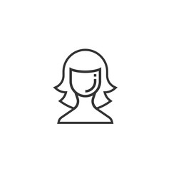 woman icon vector illustration design