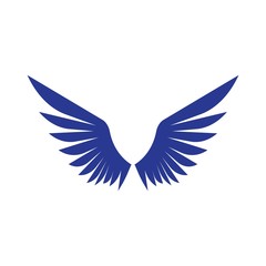 Wing logo vector icon