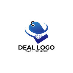 deal price logo icon vector isolated