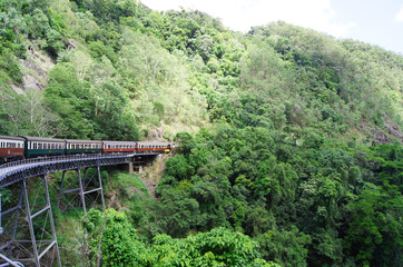 キュランダ高原列車　オーストラリア　ケアンズ　世界の車窓から