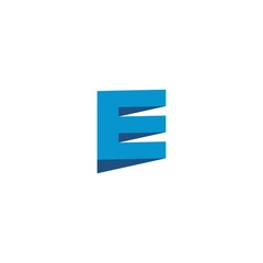 E letter logo vector