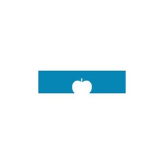 rectangular apples icon logo