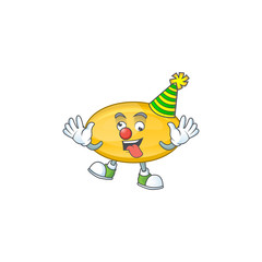 Amusing Clown oil capsule cartoon character mascot style