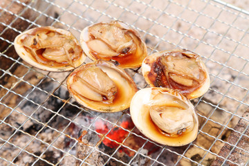 焼きハマグリ