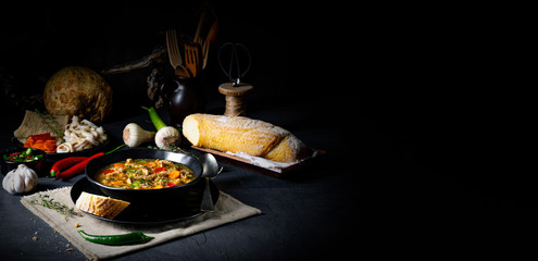 Flaczki - tripe soup the Polish way