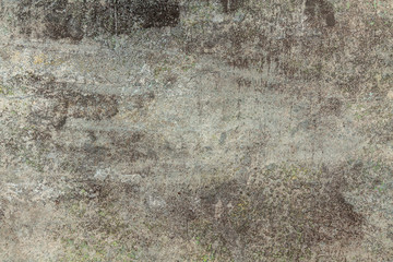 Texture background from painted peeling old moldy shabby metal.