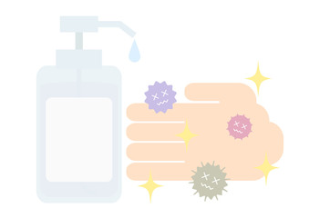  アルコールで除菌されるウイルス