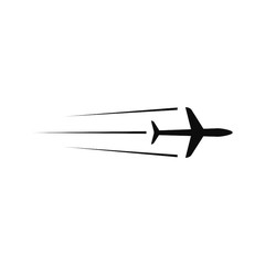 Fototapeta na wymiar airplane logo