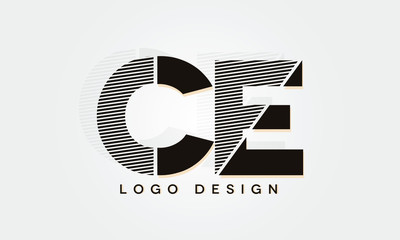 CE logo design template vector illustration
 - obrazy, fototapety, plakaty