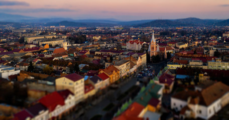panorama of Mukatchevo