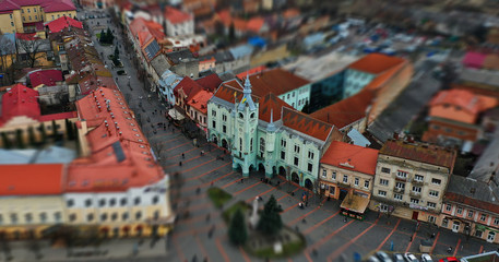 miniature of archetecture 
Mukachevo town hall