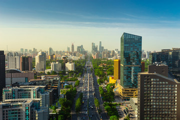 Beautiful Downtown Beijing at dawn