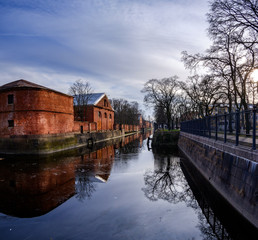 canal in kronshtadt