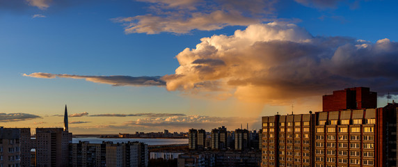 smoke from a factory