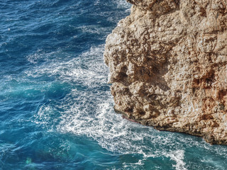 Calo d en Monjo bay, thin neck of amazing bay