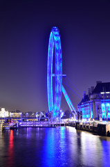  London at Night on the Southbank