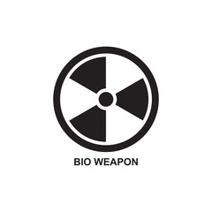 BIO WEAPON ICON , TOXIC ICON