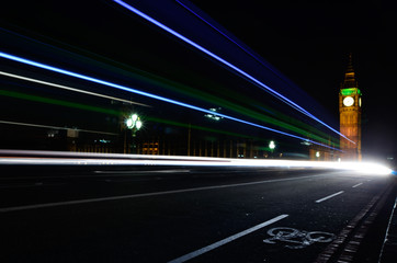 Fototapeta na wymiar Waterloo Bridge at Night