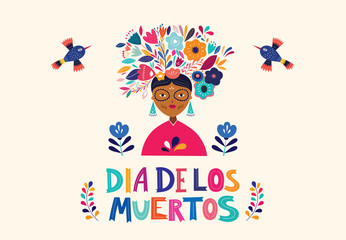 Design for Mexican holiday Dia de Los Muertros