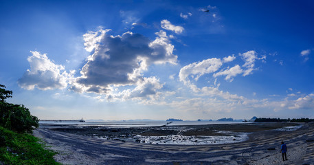 clouds in the sky